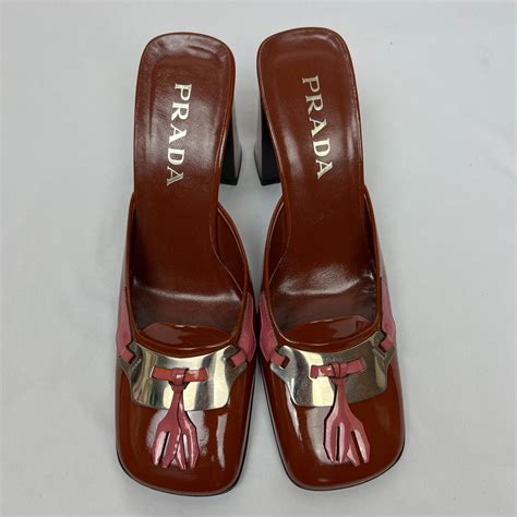 vintage prada mules|vintage Prada pumps.